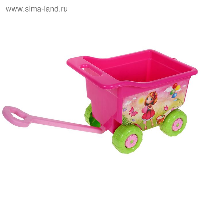 Тележка для игр "Помощница" на колёсах, большая - Фото 1