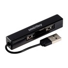 Разветвитель USB портов Smartbuy SBHA-408-K, 4 порта, черный - фото 9161270