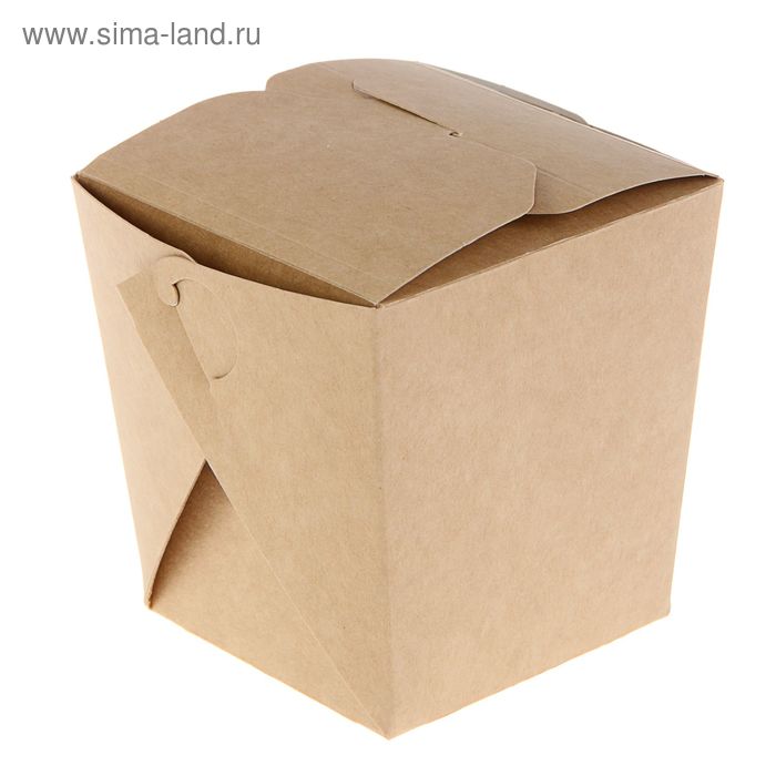 Коробка для лапши, сборная, 10 х 10 х 10,5 см, 0,7 л - Фото 1