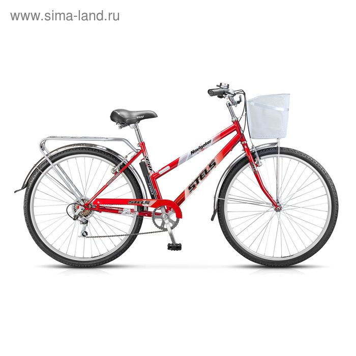 Велосипед 28" Stels Navigator-350 Lady, 2016, цвет красный, размер 18"