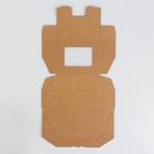 Коробка складная, крафт, 10×8×3.5 см, 0.24 л - Фото 7