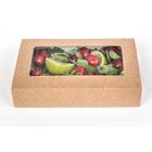 Коробка складная, крафт, 10×8×3.5 см, 0.24 л - Фото 4