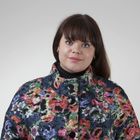 Пальто женское на синтепоне "Руслана" цвет оранжевый, р-р 56 - Фото 5