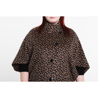 Пальто женское "Капля", рост 168 см, размер 50, цвет чёрный/бежевый - Фото 6