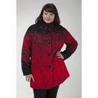 Пальто женское на синтепоне "Руслана" цвет красный, р-р 52 - Фото 1