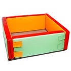 Мягкий модуль «Бассейн» прямоугольный, маленький, МИКС - Фото 2