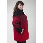 Пальто женское на синтепоне "Руслана" цвет красный, р-р 54 - Фото 4