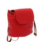 Рюкзак на стяжке шнурком, 1 отдел, 1 наружный карман, красный - Фото 2