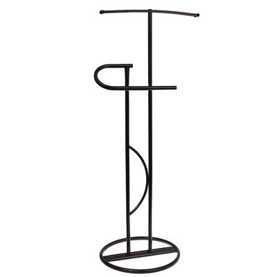 Вешалка костюмная Доляна «Галант», 40×48×120 см, цвет медный антик