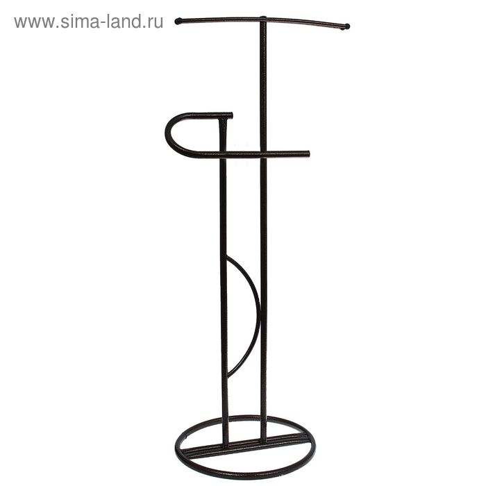 Вешалка костюмная Доляна «Галант», 40×48×120 см, цвет медный антик - Фото 1