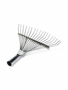 Грабли веерные, проволочные, 18 зубцов, металлические, тулейка 25 мм, без черенка - Фото 3