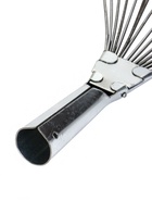 Грабли веерные, проволочные, 18 зубцов, металлические, тулейка 25 мм, без черенка - Фото 5