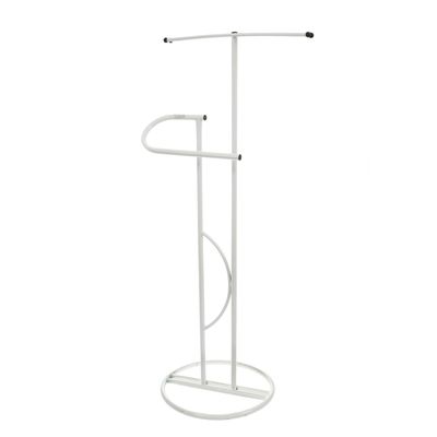 Вешалка костюмная Доляна «Галант», 40×40×118 см, цвет белый