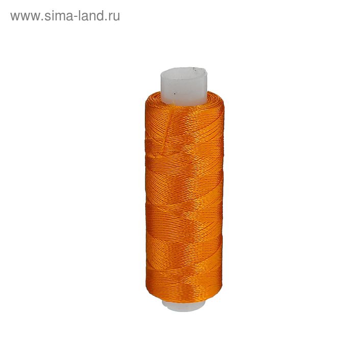 Нитки для вышивания, №3145, 183м, цвет оранжевый - Фото 1