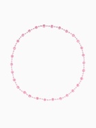 Набор детских украшений Выбражулька «Цветочек», 5 предметов: 2 резинки, бусы, браслет d=4.6 см кольцо, розовый - Фото 2