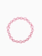 Набор детских украшений Выбражулька «Цветочек», 5 предметов: 2 резинки, бусы, браслет d=4.6 см кольцо, розовый - Фото 4