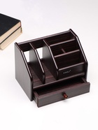 Органайзер 6 секций, ящик, дерево в полоску, 22×15×16 см - Фото 4