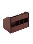 Органайзер 6 секций, ящик, дерево в полоску, 22×15×16 см - Фото 6