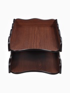 Органайзер 2 секции, для бумаг, Венге, 25×35×16 см - Фото 2