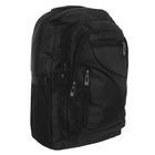 Рюкзак молодёжный "Классика", 2 отдела, 3 наружных и 2 боковых кармана, чёрный - Фото 2