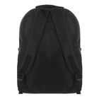 Рюкзак молодёжный "Классика", 2 отдела, 3 наружных и 2 боковых кармана, чёрный - Фото 3