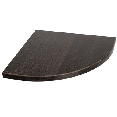 Полка угловая, 250×250×16 мм, цвет венге