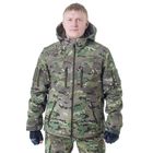 Куртка с капюшоном для спецназа демисезонная МПА-26 (тк.софтшелл) КМФ мультикам (52/4) - Фото 2