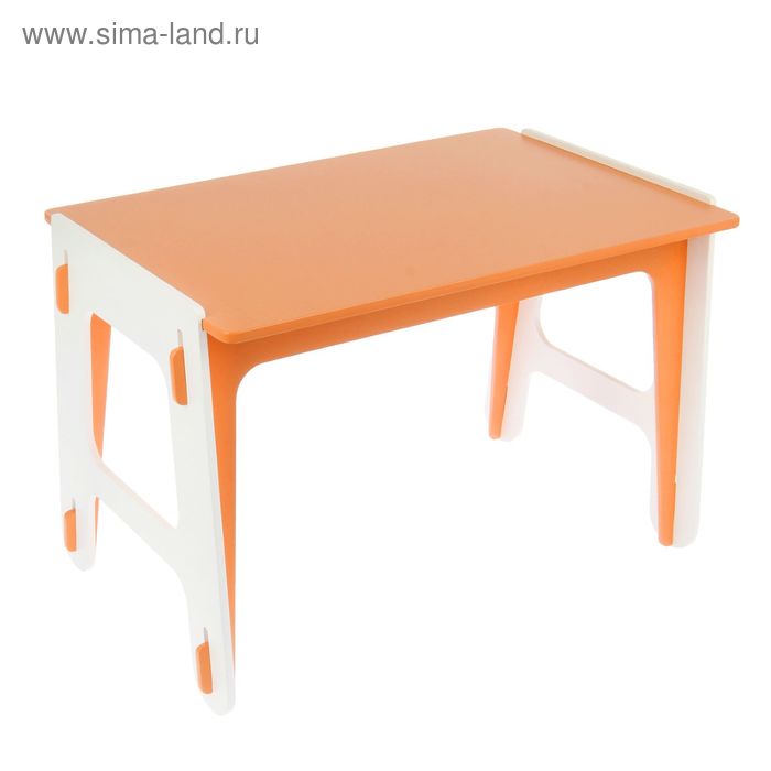 Детский стол ДШ №1, цвет оранжевый - Фото 1