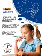 Набор карандашей чернографитных 3 штуки BIC «Evolution», НВ, пластиковый - Фото 5
