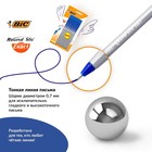 Набор ручек шариковых 6 штук + 2 в подарок BIC «Round Stic Exact», узел 0.8 мм, тонкое письмо, резиновый упор - Фото 5