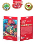 Карандаши 18 цветов ErichKrause ArtBerry премиум, дерево, шестигранные, яркий и мягкий грифель 3.0 мм, картонная упаковка, европодвес - Фото 5