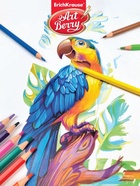 Карандаши 18 цветов ErichKrause ArtBerry премиум, дерево, шестигранные, яркий и мягкий грифель 3.0 мм, картонная упаковка, европодвес - Фото 6