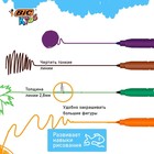 Фломастеры 12 цветов BIC Kids Visa, детские, смываемые, тонкое письмо - Фото 4