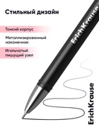 Ручка гелевая ErichKrause. G-Soft, чёрный стержень, узел 0.38 мм, покрытие Soft-touch - Фото 4