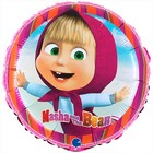 Шар воздушный фольгированный 18" «Маша и Медведь» - Фото 1