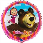 Шар воздушный фольгированный 18" «Маша и Медведь» - Фото 2
