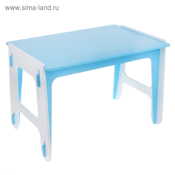 Детский стол ДШ №2, цвет голубой - Фото 1