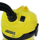 Пылесос Karcher WD2, 1000 Вт, 12 л, желтый/черный - Фото 2