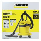 Пылесос Karcher WD2, 1000 Вт, 12 л, желтый/черный - Фото 12