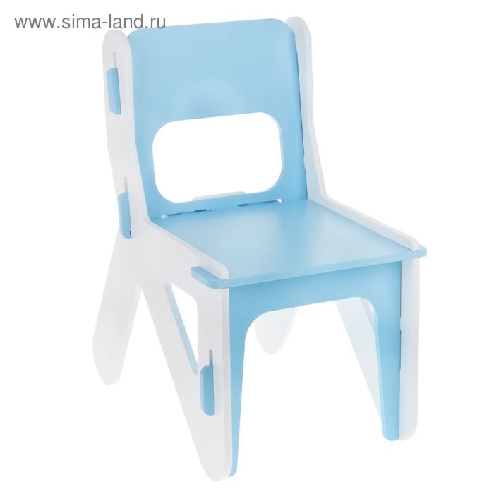 Детский стул ДШ №2, цвет голубой - Фото 1
