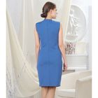 Платье-футляр, размер 44, рост 164 см, цвет синий/черный - Фото 4