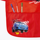 Набор для мальчиков "Самый крутой", Тачки, фартук 45 х 49 см и нарукавники - Фото 3