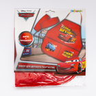 Набор для мальчиков "Самый крутой", Тачки, фартук 45 х 49 см и нарукавники - Фото 4