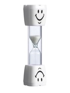 Часы песочные «Зубик», на 1 минуту, 10×2 см, белые - Фото 5