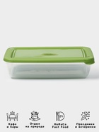 Контейнер пищевой Полимербыт «Лайт», 450 мл, пластик, крышка МИКС - Фото 2