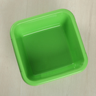 Таз квадратный, 3,5 л, цвет МИКС - Фото 2