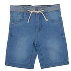 Шорты для мальчика джинсовые, рост 98 см (56), цвет голубой (арт. CK 7J037) - Фото 1