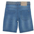 Шорты для мальчика джинсовые, рост 98 см (56), цвет голубой (арт. CK 7J037) - Фото 3