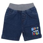 Шорты для мальчика джинсовые, рост 80 см (52), цвет синий (арт. CB 7J043) - Фото 1