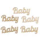 Набор декоративных элементов для творчества "Baby" (набор 5 шт) 5х3 см (80412) - Фото 3